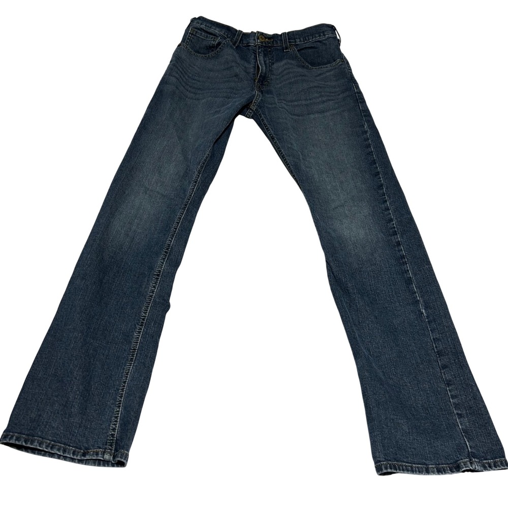 Levi Strauss Signature Jeans Mens 30 32 Blue Bootcut Gold Quality Denim